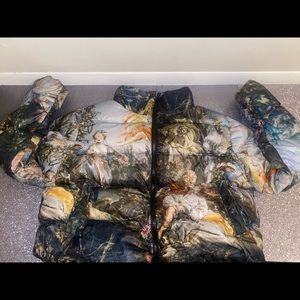 🧑🏽‍🎨DA VINCI VINTAGE CROPPED PUFFER COAT!!